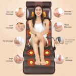 multifunctional full body heated leather massage mat with 9 modes2 jpg